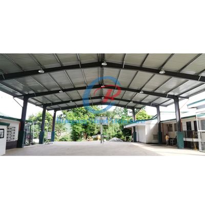 โมเดิร์น Prefab โลหะ หลังคาราง, กรอบอวกาศ อาคารเหล็ก สนามบาสเก็ตบอล
