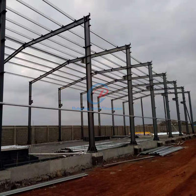 โครงสร้างเบา PEB โกดัง โครงสร้างเหล็ก Prefab อาคาร