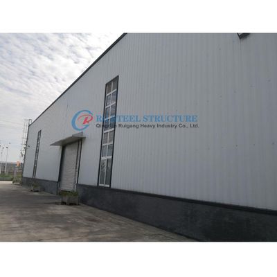 Q345b Q235b โรงงานโรงงานโครงสร้างเหล็กที่มีวัสดุที่สามารถเผาไหม้ได้