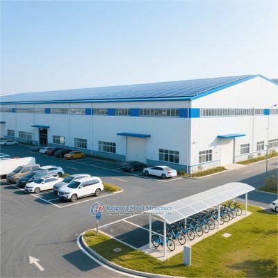 คลังสินค้าโครงสร้างเหล็กตามสั่ง สําหรับร้านรถยนต์