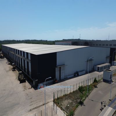 คลังสินค้าโครงสร้างเหล็กตามสั่ง ด้วยวัสดุทนไฟ