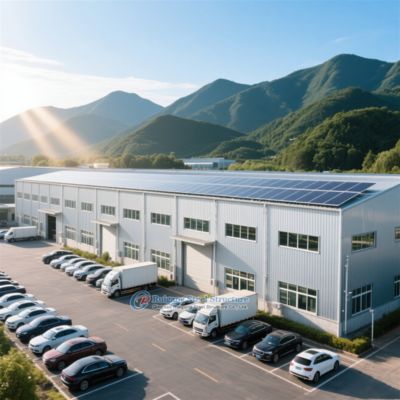 โครงสร้างเหล็กที่กําหนดเอง โกดัง Prefab H-Section สําหรับการเก็บ