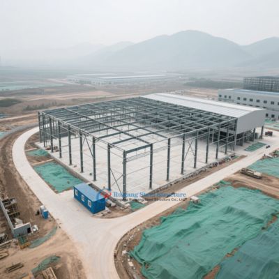 Customized Prefabricated Industrial Shed Designs For Steel Structure Godown