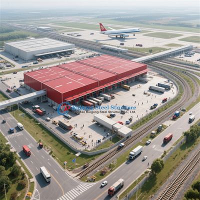 อาคารโครงสร้างเหล็กสำเร็จรูปประกอบง่าย